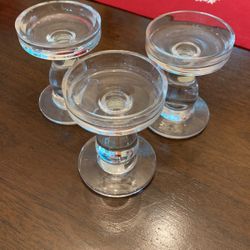 Glass Candle Holders Crate & Barrel