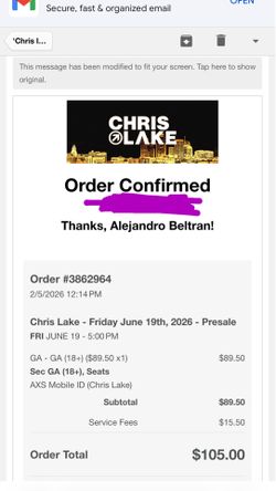 Chris lake Los Angeles Friday june 19