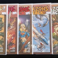 Amazons Attack 1-6 COMPLETE RUN | DC Comics | 
