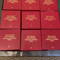 The Hummel Gold Christmas Ornament Collection