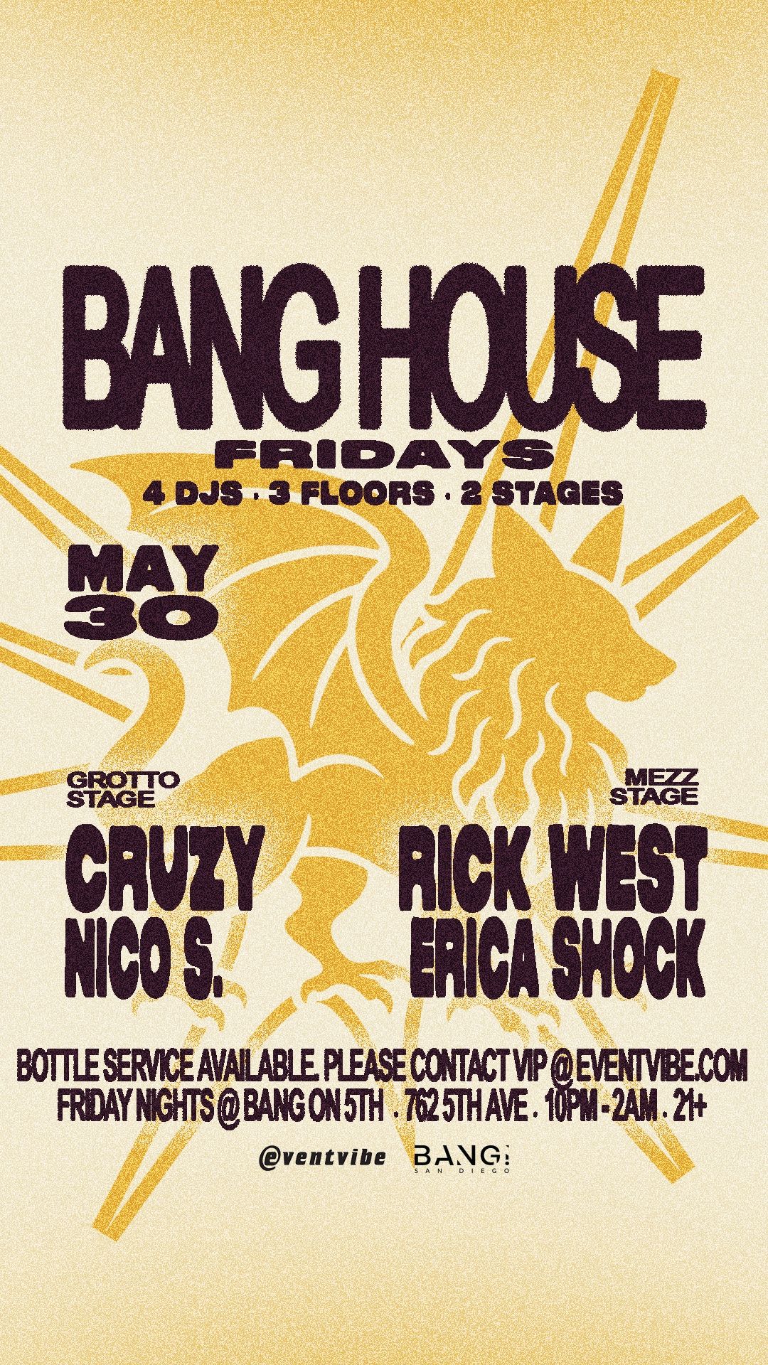 5/30 Bang on 5th Free Entry Guest List