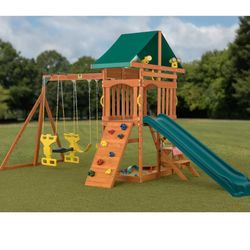 Backyard Play set Swings 