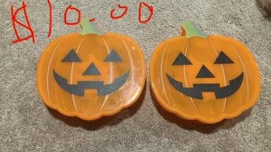 New- 2 Halloween snack containers