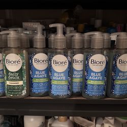 Boire face washes 2 for $5 or 5 for $10