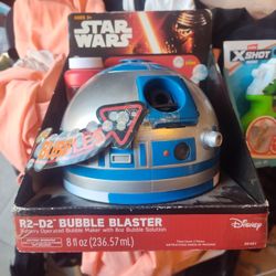 2016 Star Wars R2-d2 Bubble Blaster