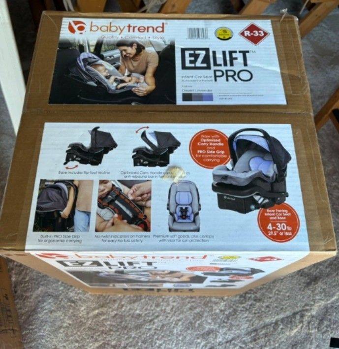 New Infant Car Seat With Base