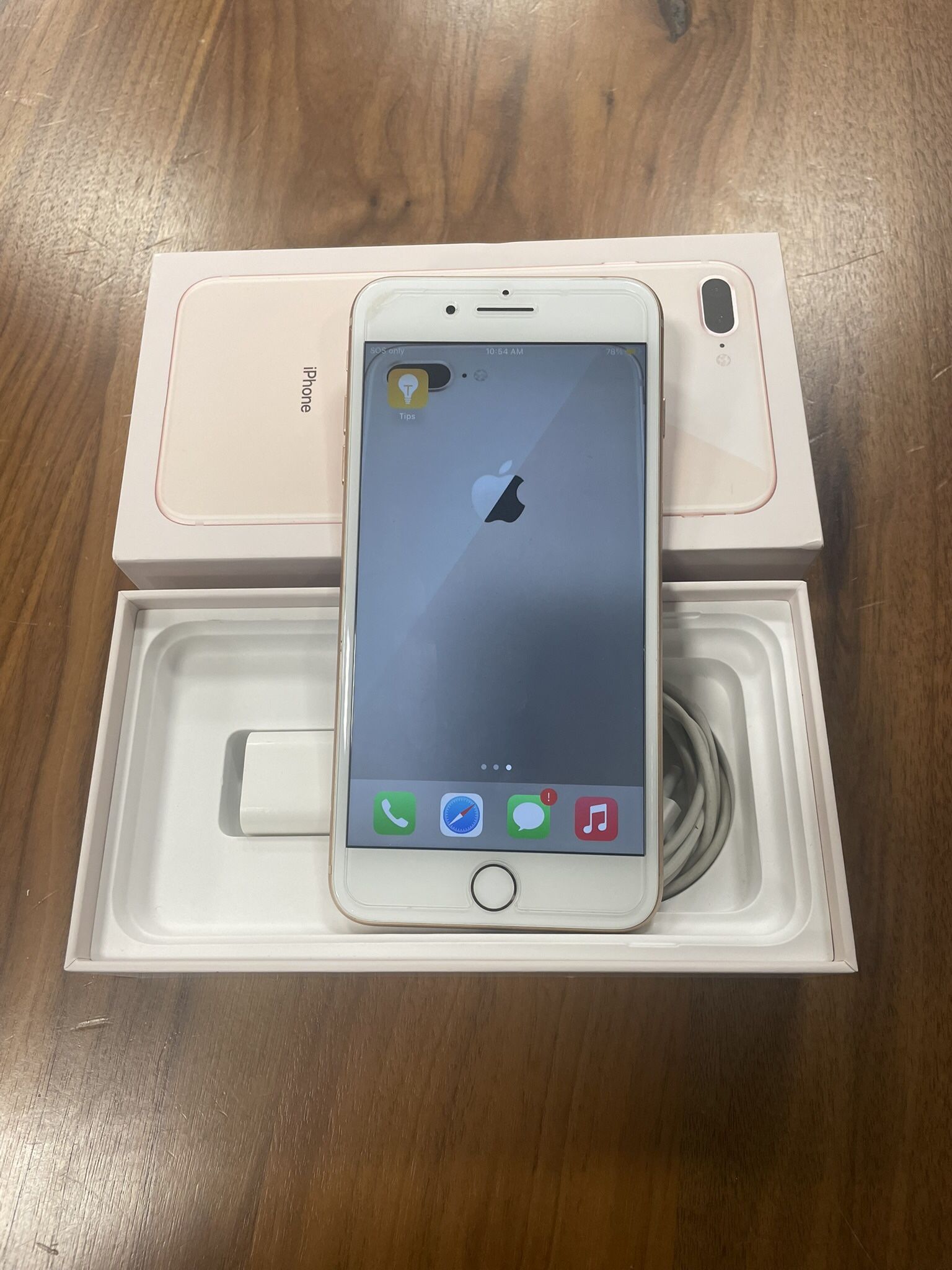 Unlocked iphone 8 plus 256 GB Rose Gold