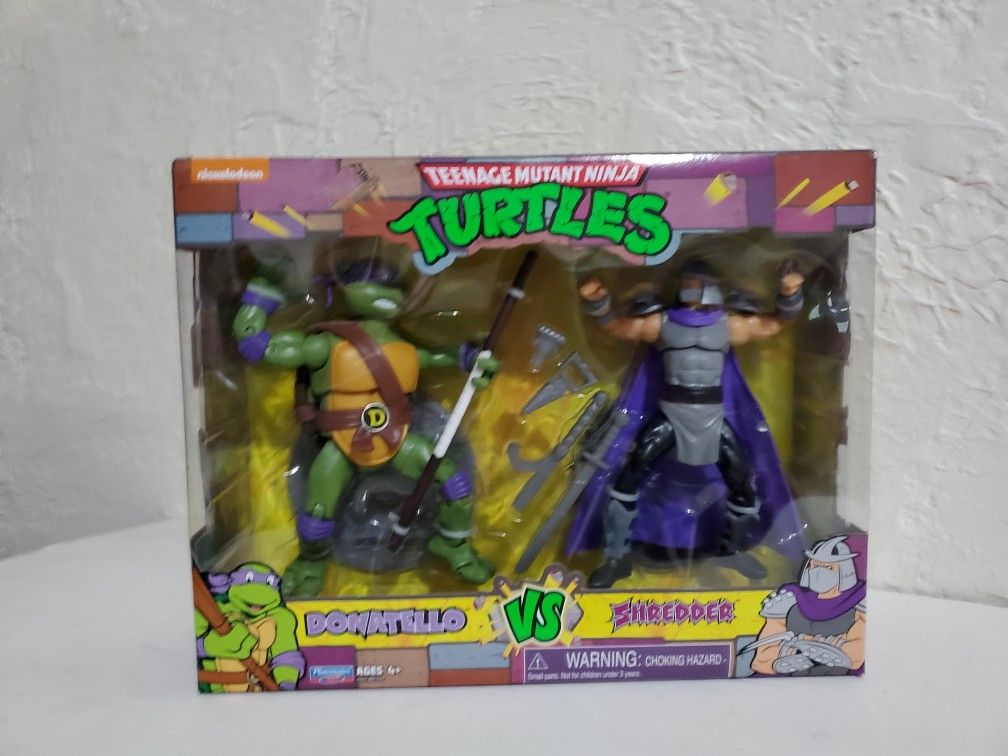 TEENAGE MUTANT NINJA TURTLES TMNT Donatello Shredder 2Pk Epic - Main Image