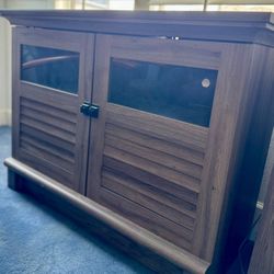 furniture - TV accent cabinet - Sauder / Salt Oak