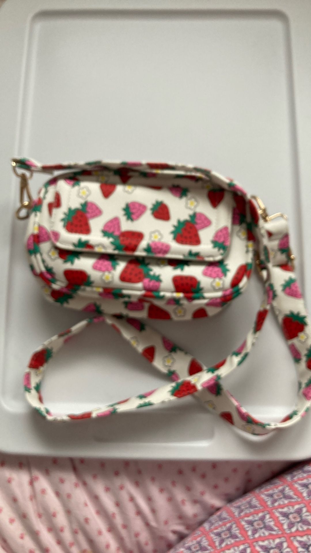 Strawberry Crossbody Skinny Dip Purse