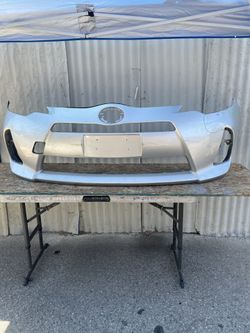 2012 - 2014 Toyota Prius C Front Bumper Cover OEM 