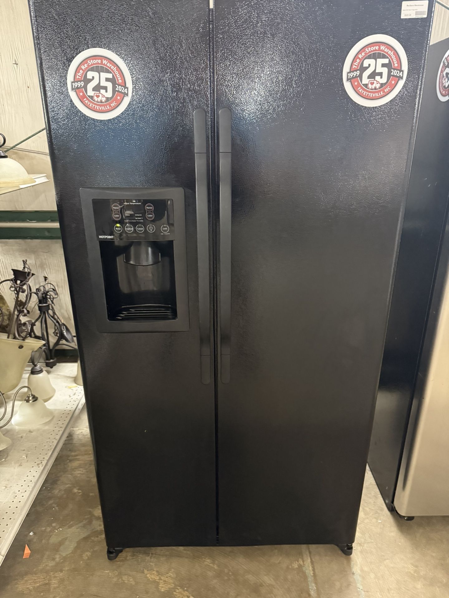 GE Black Side By Side Refrigerator