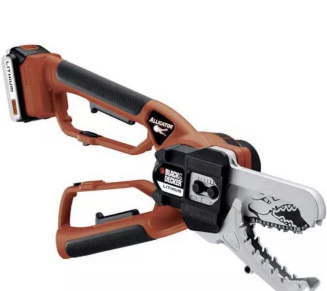 Black Decker 20V MAX Li Ion Alligator Lopper Kit LLP120 New
