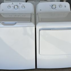 GE Washer and Electric Dryer Set (1 Month Warranty)