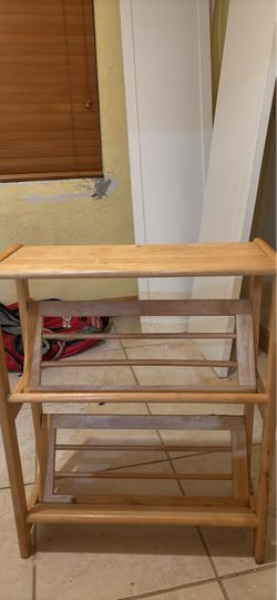 Wood shelf