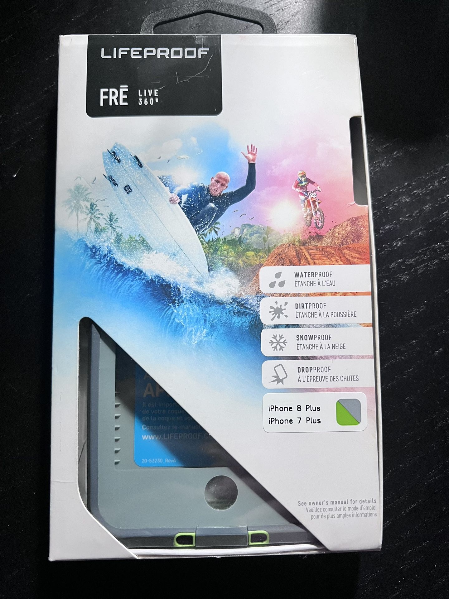 Waterproof iPhone Case (iPhone Plus 8 & 7)
