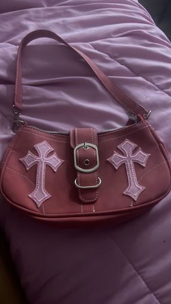 Pink cross bag