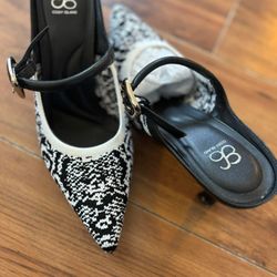 GraceLithe Pointed Toe Heeled Mules