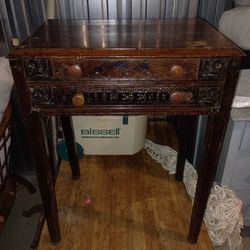 1900s Clarks Mile End Table 