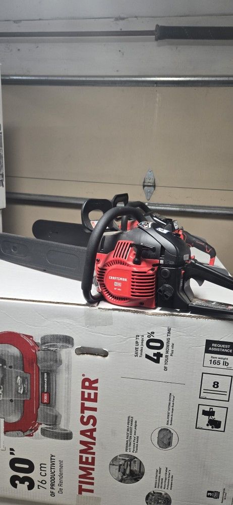 Brand new Craftsman S-205 chainsaw.
20" Blade
$199