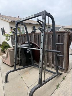 Smith machine. Plus bench