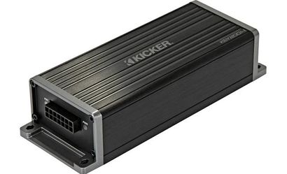 Kicker 47KEY200.4 Compact 4-channel car amplifier with automatic tuning DSP — 50 watts RMS x 4