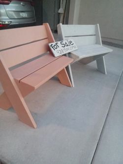 Custom Wood Benches $50 !!!