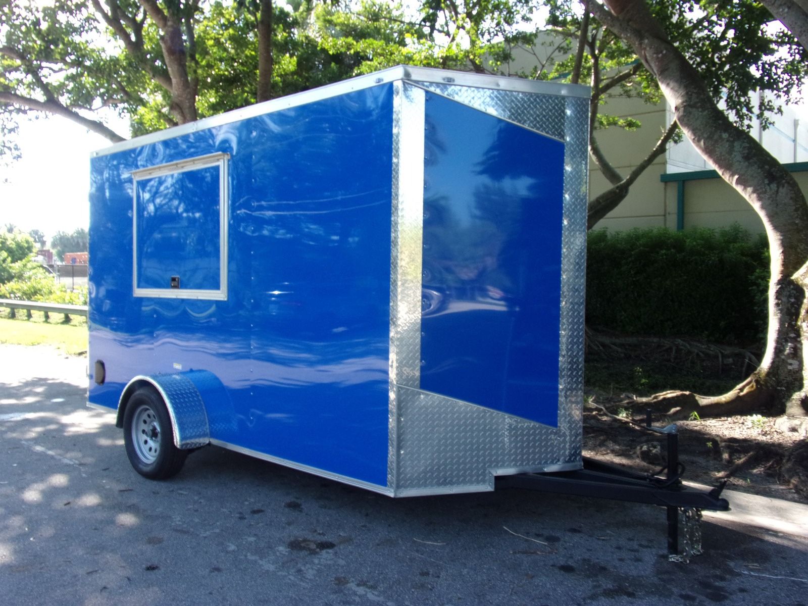 Enclosed Concession Trailer Truck 6x12