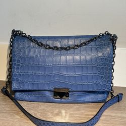Emporio Armani Shoulder Woman Blue bag 