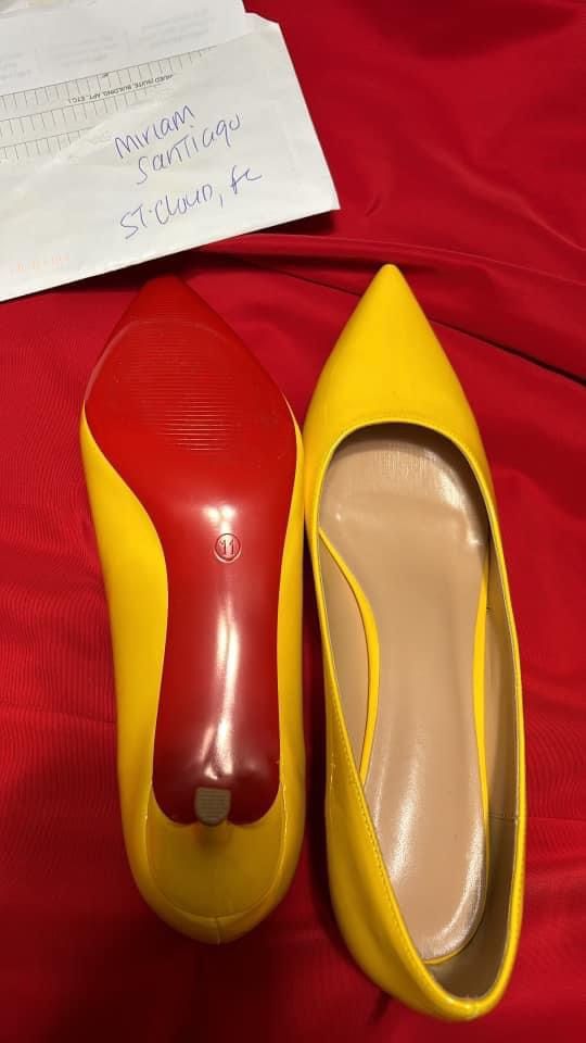 Yellow red Bottom