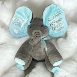 Plush Elephant Plays Peek-A-Boo and Sings while Flapping Ears