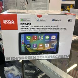 Boss 10” Screen With Apple Play 