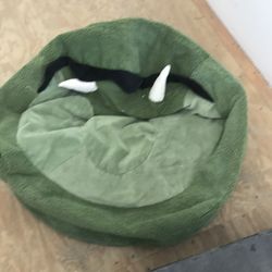 Triceratops bean bag kid