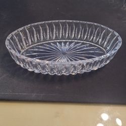 Vintage Waterford Crystal 7" Trinkrt Dish