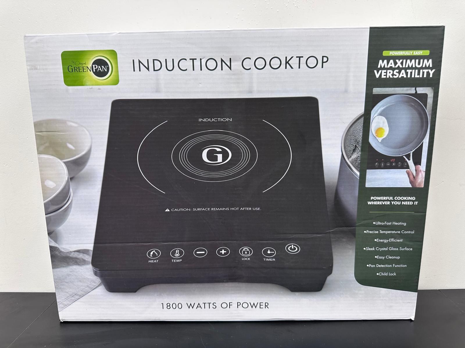 GREENPAN 1800 WATTS INDUCTION COOKTOP