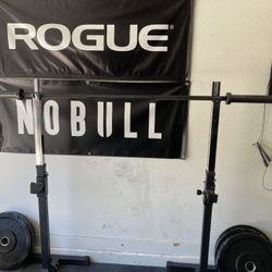 X training equipment squat/bench rack