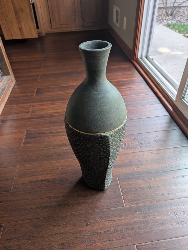 Solid Decorative Vase - 22.5" tall