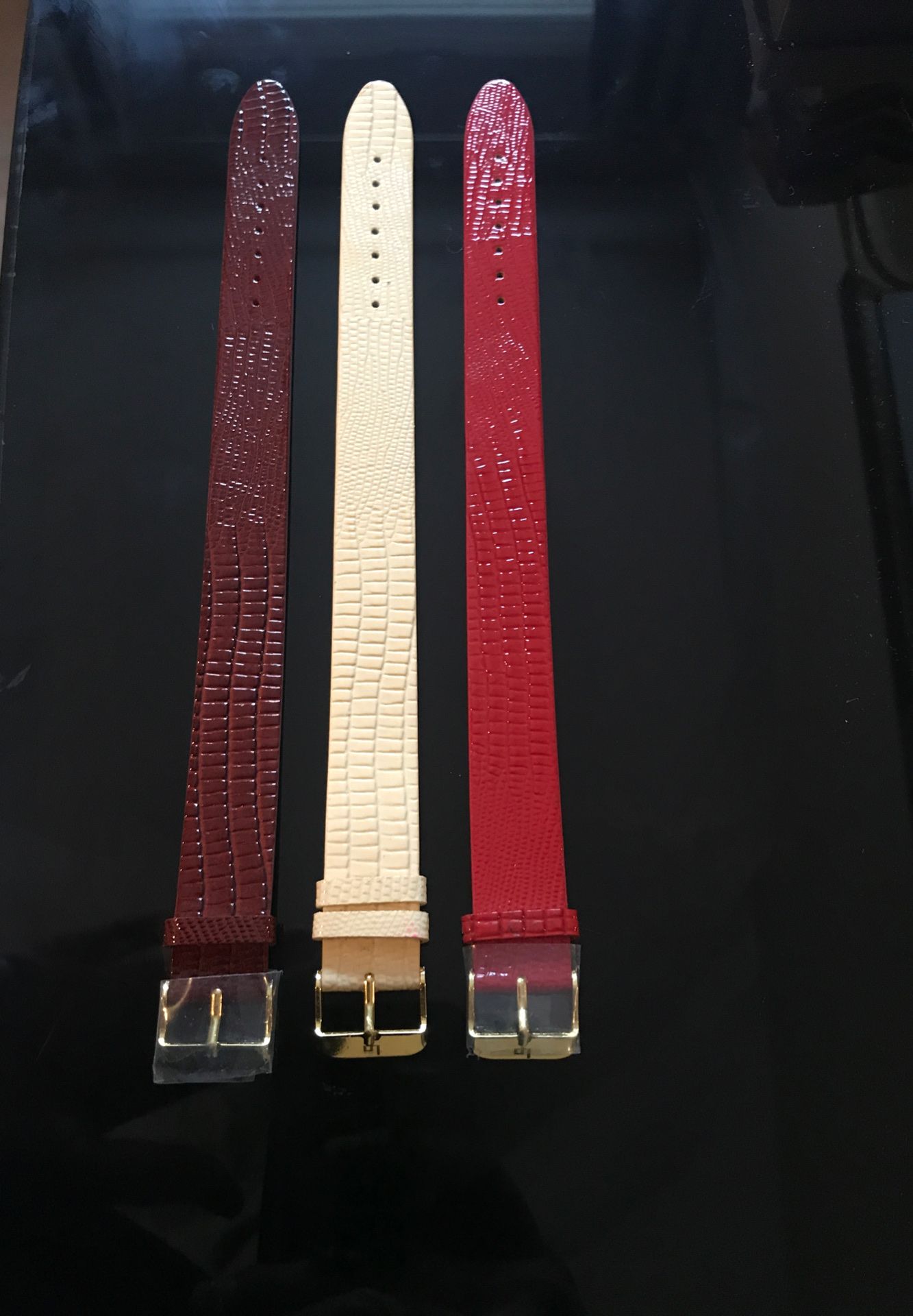 Lucien Piccard Genuine Leather Watch Straps
