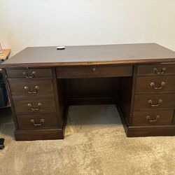 Large Wooden Desk - Free