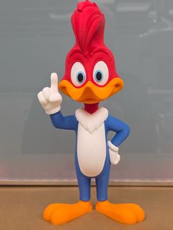 Woody woodpecker 3d figurine