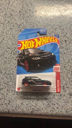 Hot Wheels Subaru WRX STI Red Edition