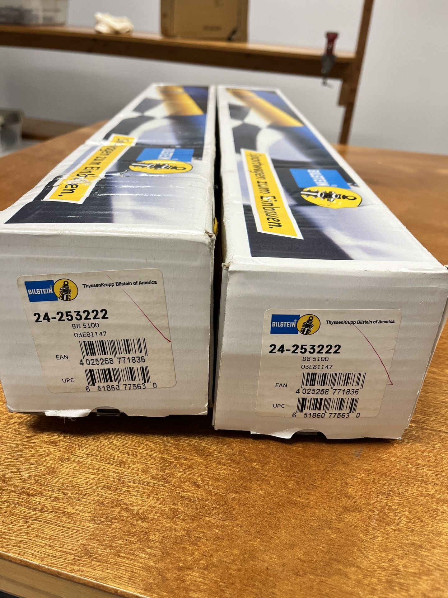 Bilstein B8 5100 Ford F-150 Ride Height Front Shocks