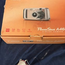 Canon Power Shot A460 Camera