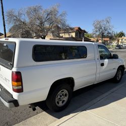 Camper Shell 2001 Chevy Silverado 1500 Long Bed
