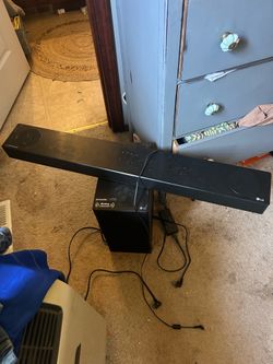 Lg sound bar and sub