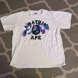bape shirt size medium 