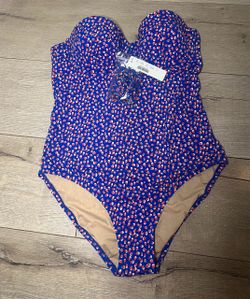 J.Crew Strapless One-Piece Swimsuit | Size 8 | NWT
