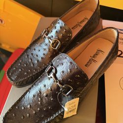 Shoes Are All Brand New And Real Authentic Leather Size 10 1/2 To 11