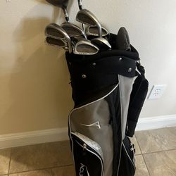 Golf Clubs And Bag