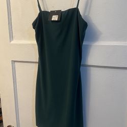 Dark Green Dress